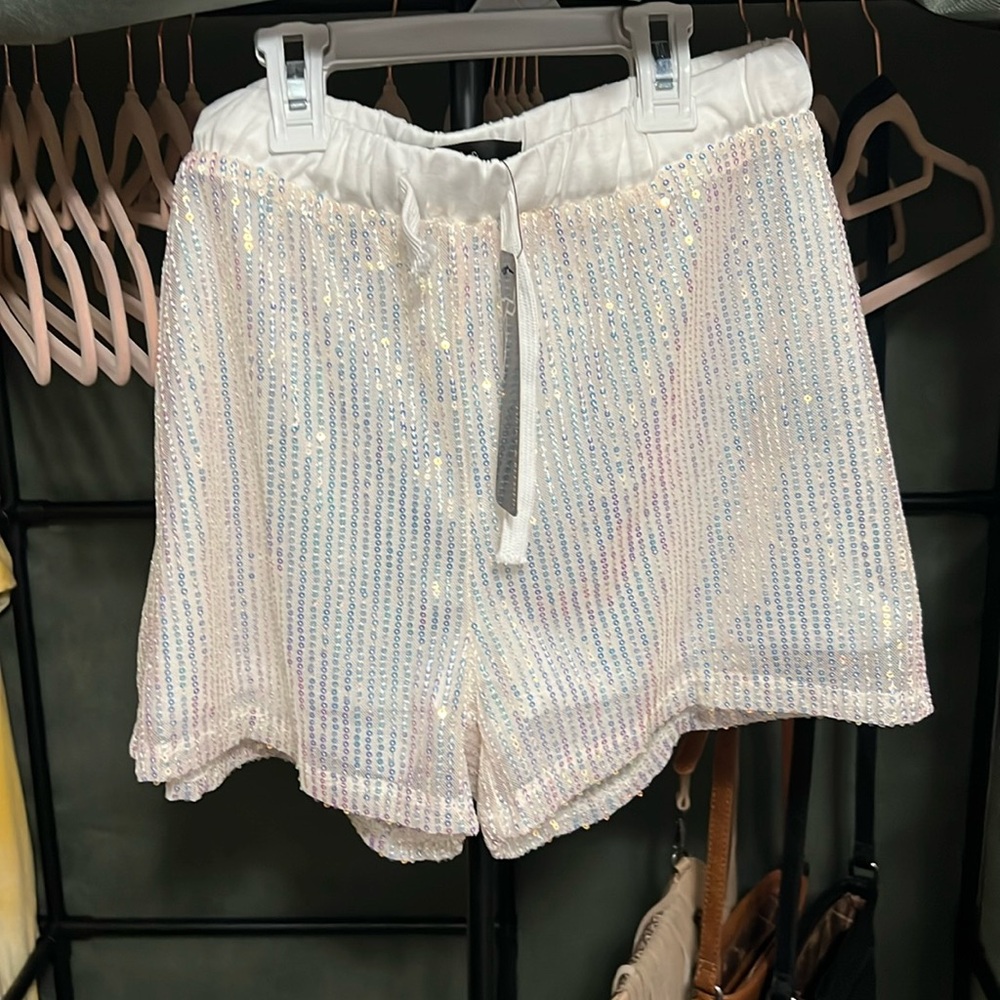 L&B Sequin shorts